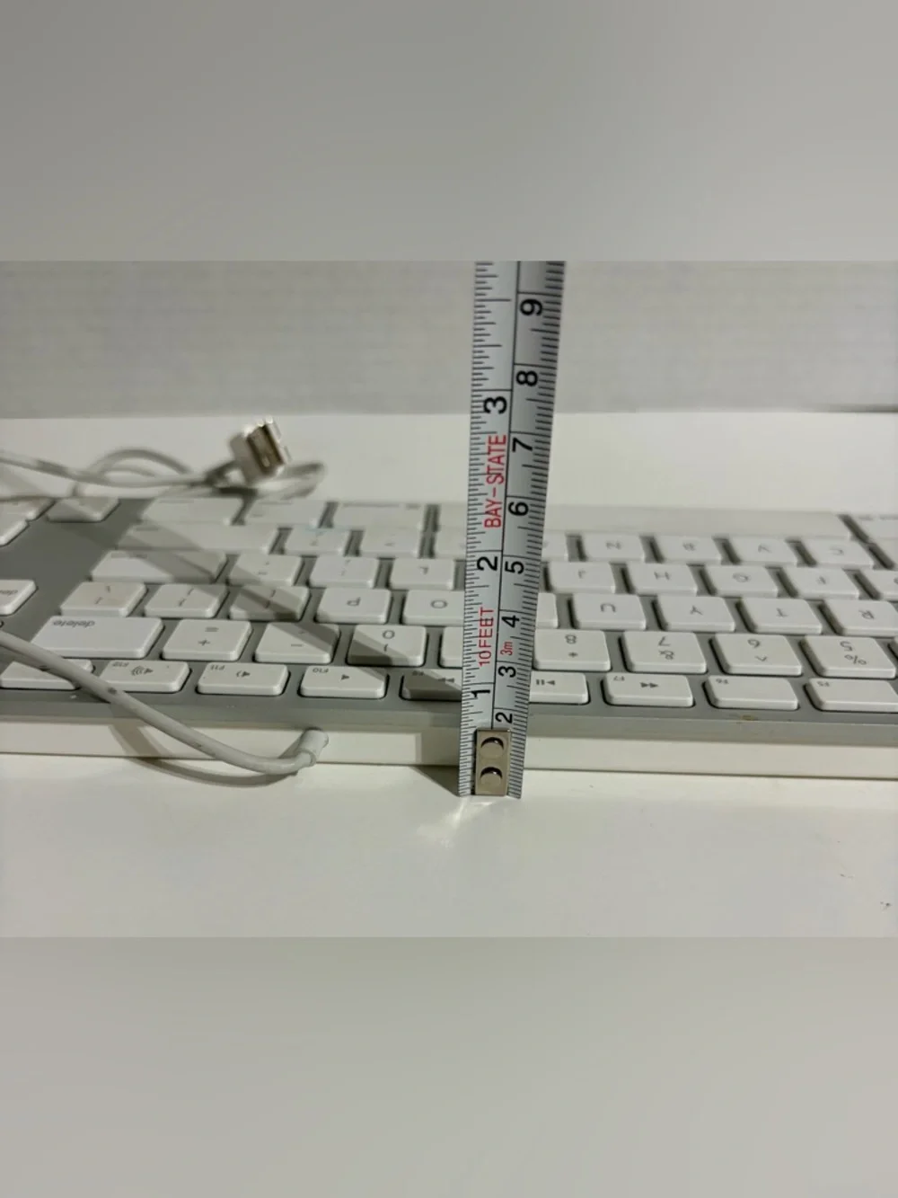 Genuine A1243 Apple Aluminum Wired Keyboard Numeric Keypad USB Mac 2007 US
